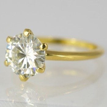 custom diamond engagement ring