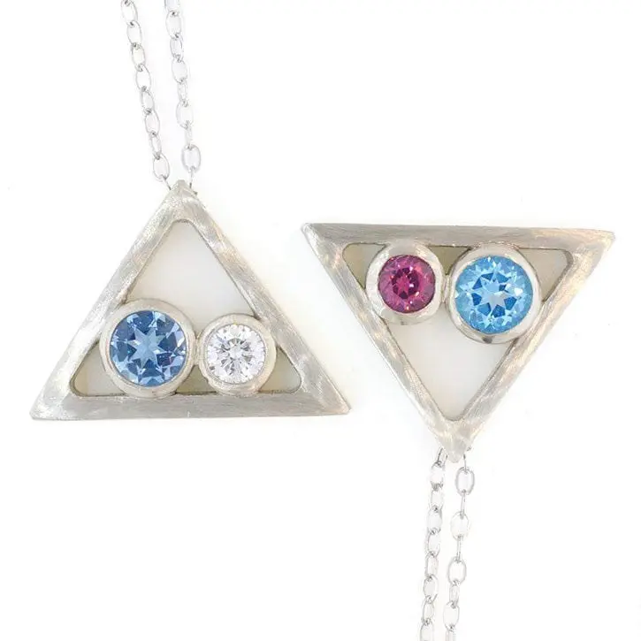Unique Custom necklaces designed exclusively for Ruthie & Dana