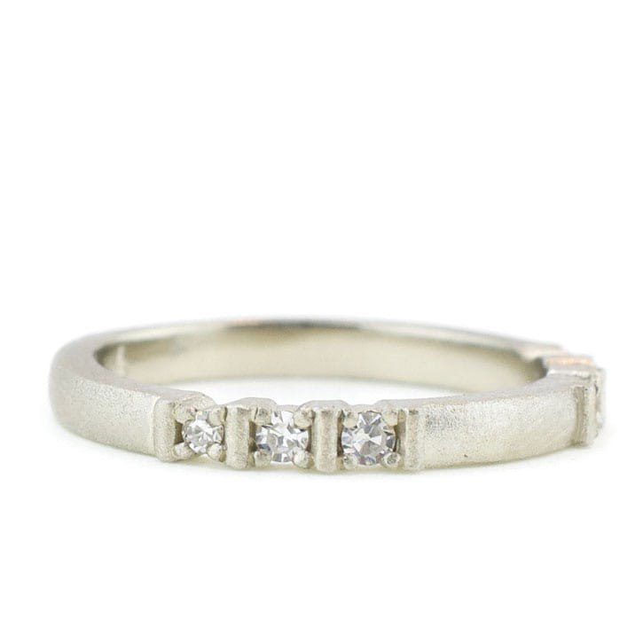 Diamond White Gold Wedding Ring
