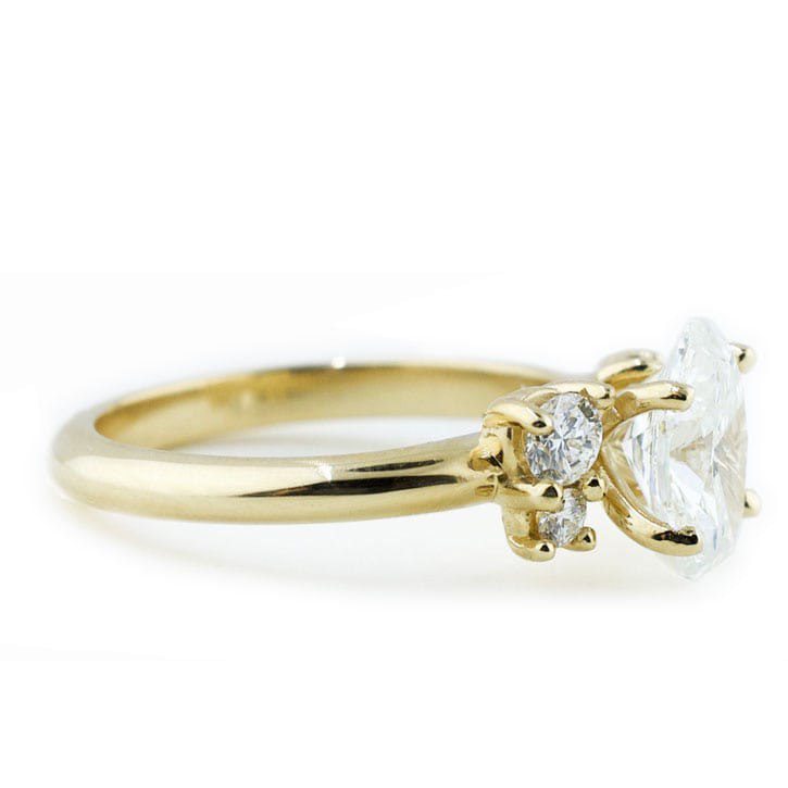 Asymmetrical engagement ring designs sale