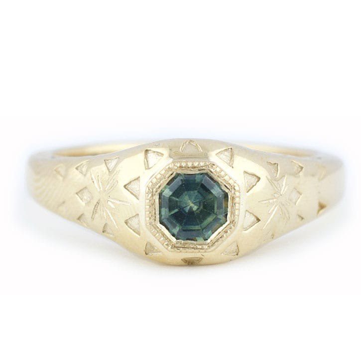 Vintage Replica Carved Ring