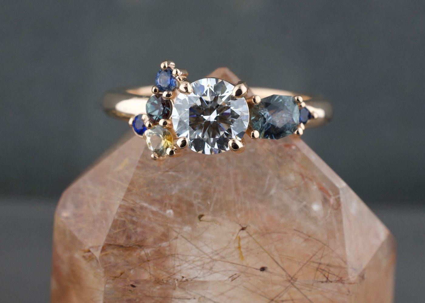 Cluster Engagement Rings
