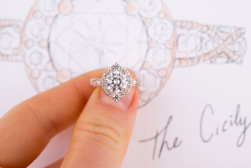 musicus Moment Raffinaderij Build Your Own Engagement Ring | Abby Sparks Jewelry