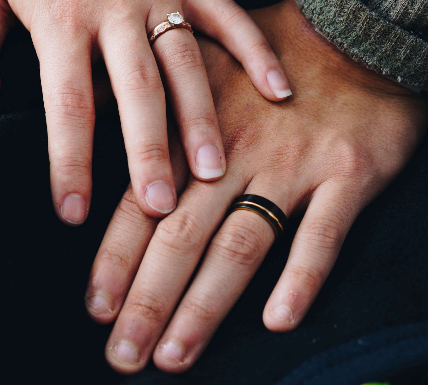 Black Gold Engagement Rings | Custom Engagement Rings | Custom Ring Design