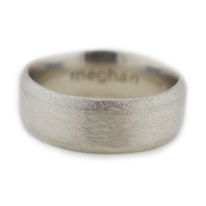 Men's Handcrafted Custom Wedding Band