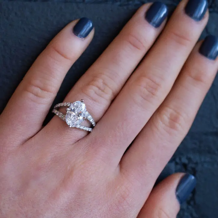 3 Carat Oval Engagement Ring