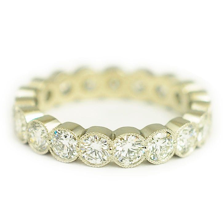 Princess Kate Diamond Eternity Wedding Band