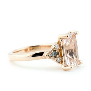 custom-engagement-ring-rose-gold-radiant-cut-morganite-grey-rose-cut-diamond-accents-jessica-angle