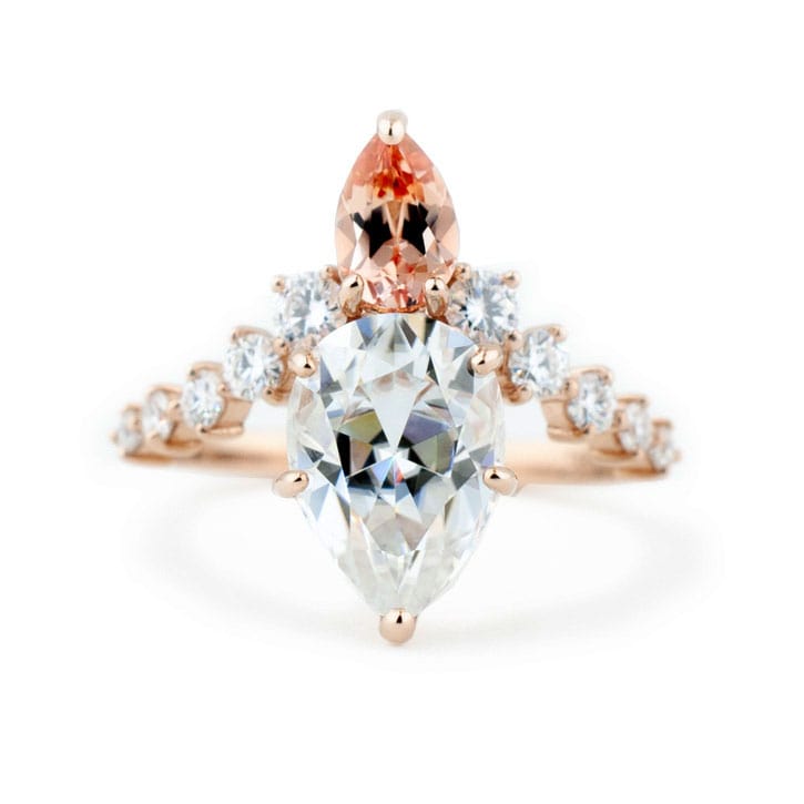 Chevron Engagement Ring