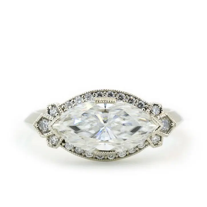 Art Deco Marquise Ring