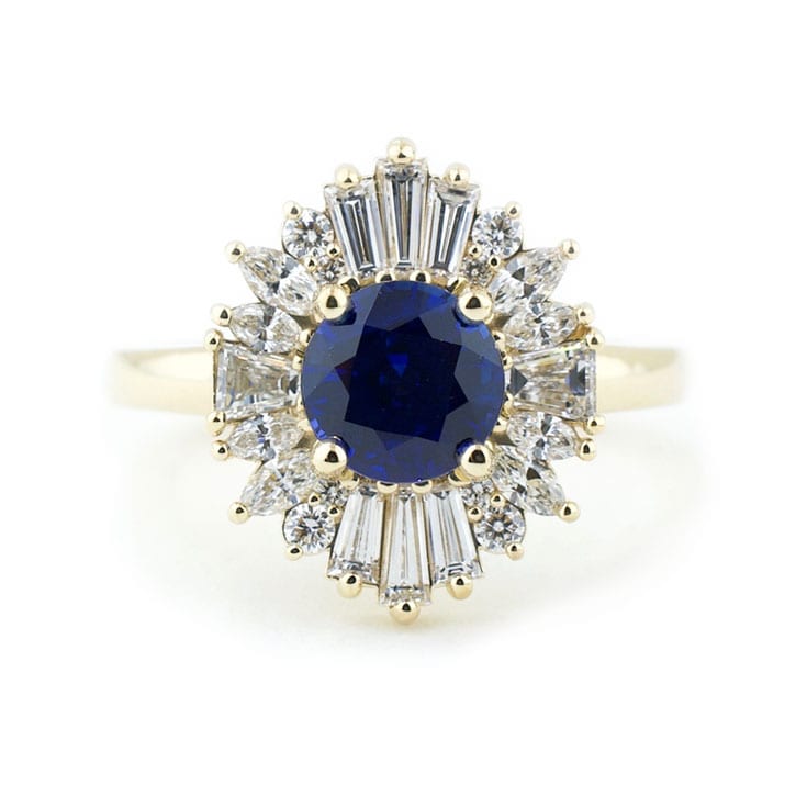 Art Deco Sapphire Ring