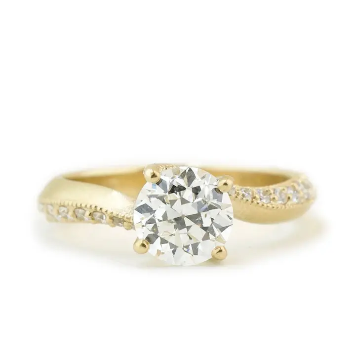 Solitaire Diamond Ring – Amal Jewels