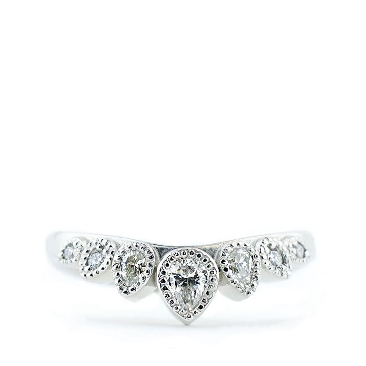 Diamond Tiara Wedding Ring