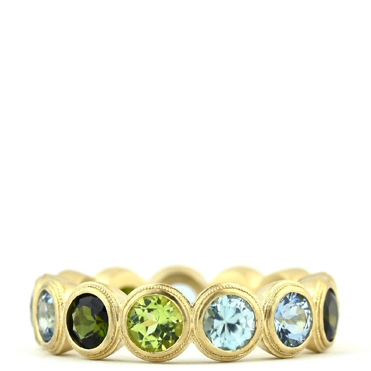 Eclectic Birthstone Band