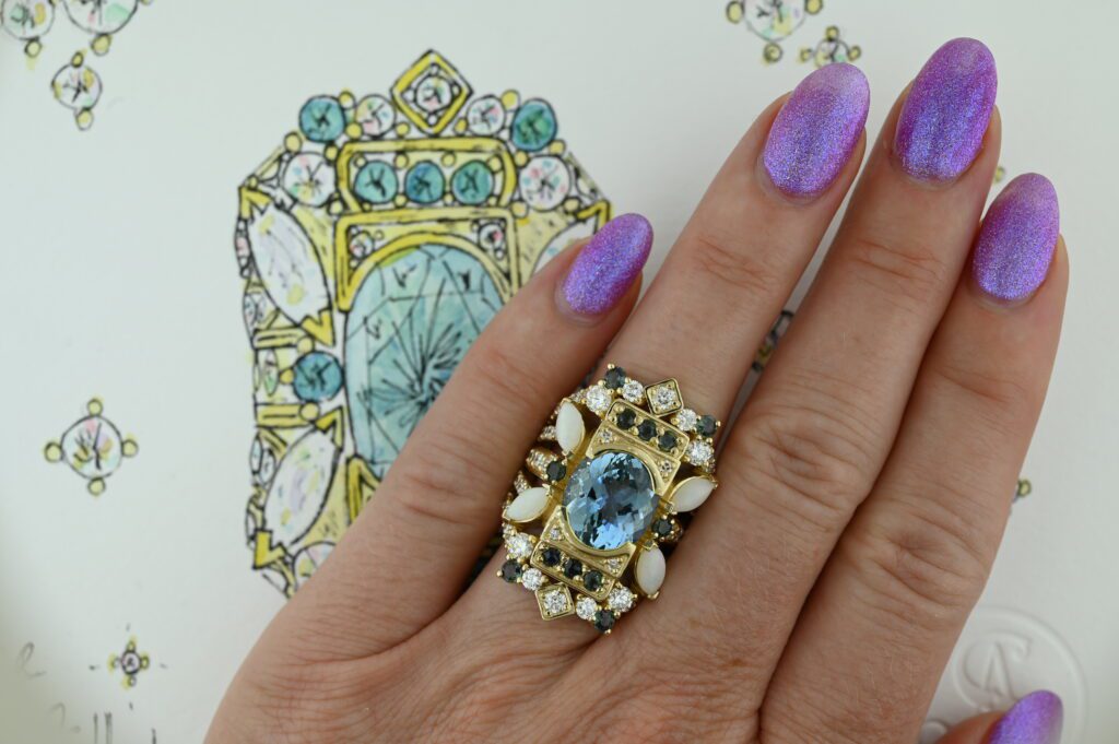 The Millwee Custom Ring by Abby Sparks Jewelry