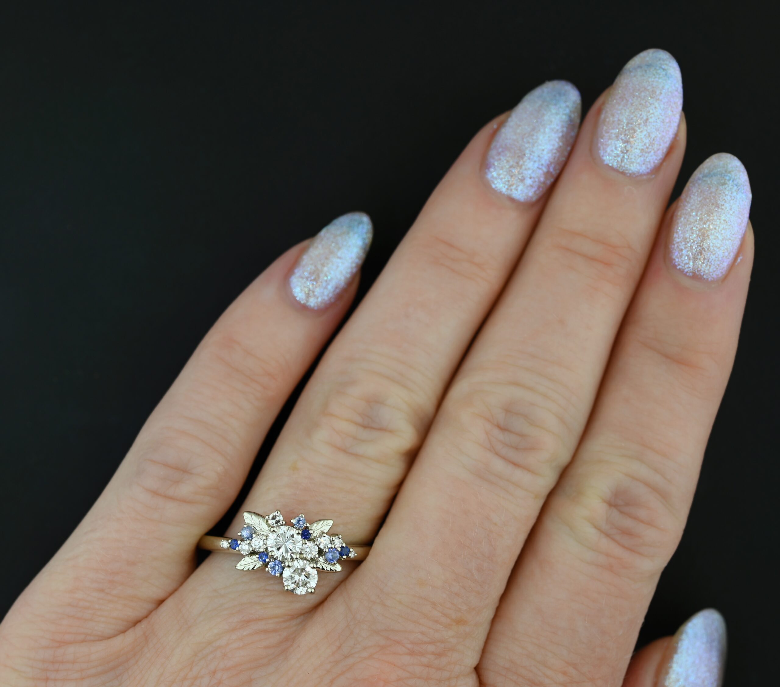 Bouquet hotsell engagement ring